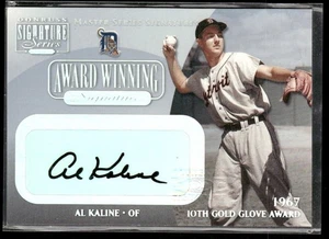 2001 Donruss Signature Series Al Kaline Award Winning Signatures Auto - Picture 1 of 2