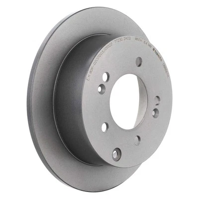 For Kia Forte 10-13 Brembo 08.B667.11 Replacement Plain Solid Rear Brake Rotor - Imagem 1 de 4