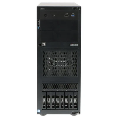Lenovo ThinkSystem ST250 Server Xeon E-2124 4-Core 3,3GHz 32GB RAM 4x SFF 7Y45 - Bild 1 von 4