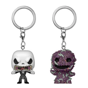 Llavero Funko Pocket Pop - Pesadilla antes de Navidad - Jack Skellington & Oogi - Imagen 1 de 2