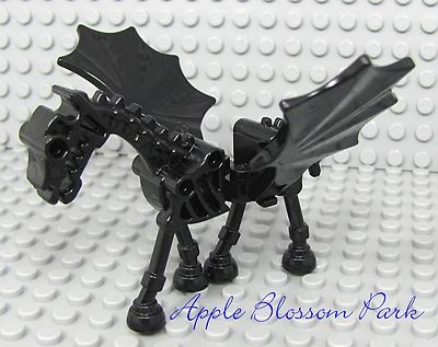 全新乐高哈利波特 THESTRAL/WINGED SKELETON 马 黑翼 动物 5378 — 第 1/2 张图片