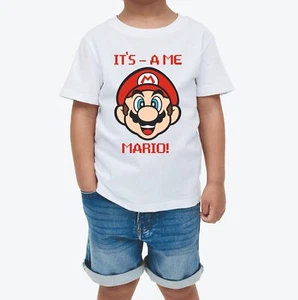 T-SHIRT SUPER MARIO BIMBO/A maglietta mezza manica - Foto 1 di 2