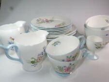 Vintage Replacement China SHELLEY WILD FLOWERS 13668 Blue Edge Selection Choose