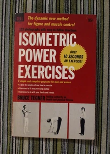 Isometric Power Exercises w/ Photographs by Bruce Tegner 1964 First Edition - Picture 1 of 9
