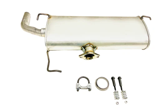 Fits: Muffler For 2012-2017 Mitsubishi Lancer 2.0L & 2.4l Non Turbo AWD - Image 1 of 1