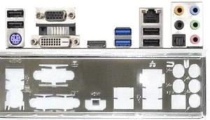 ATX Blende I/O shield ASRock B85 Killer fatality #747 io NEU backplate bracket - Bild 1 von 1