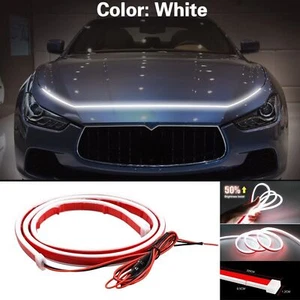 86" Dynamic LED Running Light Front Hood Strip Ambient Lamp For Maserati Ghibli - Picture 1 of 9