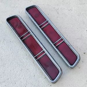 OEM 1967 Chevrolet Caprice LH & RH Tail Light Assemblies / Housings & Lenses - Foto 1 di 4