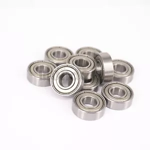 (10) R6ZZ 3/8"x7/8"x0.28" ABEC1 Rodamiento rígido de bolas de pared delgada - Imagen 1 de 4