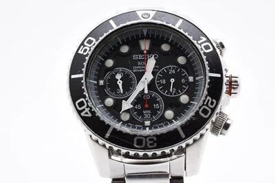 Reloj solar para hombre [EXC+5]▶️SEIKO Prospex V175-0AD0 de Japón #99 Foto 1 de 4