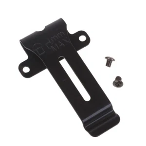 Walkie Talkie Belt Clip For TK208 Two Way Radio Accessories Black Belts Clip - Zdjęcie 1 z 8