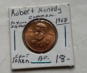 1925-1968 Robert Kennedy Gedenkmedaille.  Fliegender Adler Rückseite - Stempelglanz - Bild 1 von 3