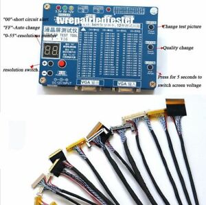 Computer Laptop TV Repair Tool LCD/LED Test Tool Panel Tester Support 7"-84"