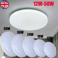 Round LED Ceiling Light Panel Down Lights Bathroom Kitchen Living Room Wall Lamp