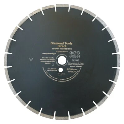 Diamanttrennscheibe Diamantscheibe Asphalt Frischbeton 300 350 400 450 500 600