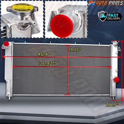 3 Row Aluminum Radiator For 1994-2002 Dodge Ram 2500 3500 5.9L Diesel - Imagem 1 de 4