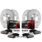 K8284 Powerstop 4-Wheel Set Brake Disc and Pad Kits Front & Rear for Elantra GT