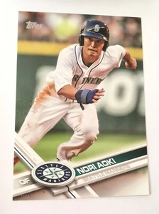 2017 Topps Jumbo 5x7 Nori Aoki Mariners 153 #’d 01/49 - Picture 1 of 1