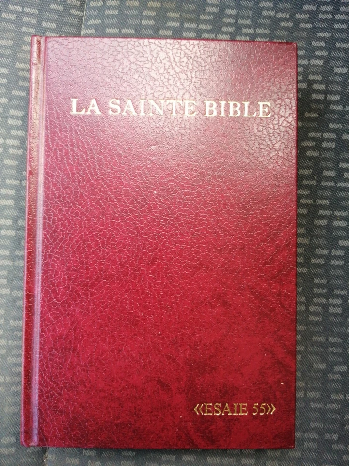 A3- LA SAINTE Bible - ESAIE 55 - ANCIEN ET NOUVEAU TESTAMENT LOUIS SEGOND 1984 - Photo 1/1