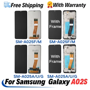 For Samsung Galaxy A02S SM-A025F/M/A/U/G LCD Display Screen Assembly Replacement - Picture 1 of 25