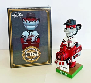 2023 Nutzy TRAIN CONDUCTOR Mascot Bobblehead SGA * * * KIDS ONLY * * * - Picture 1 of 2
