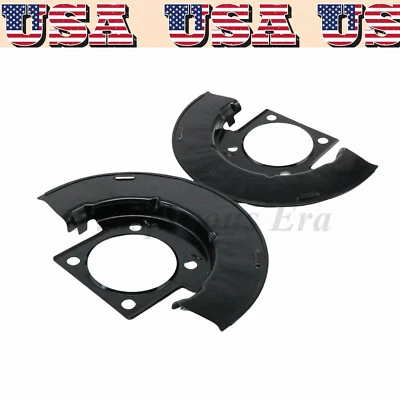 2 juegos de protectores antipolvo de freno delantero para Chevrolet Express Silverado 1999-2024 Foto 1 de 4