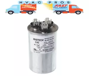 Carrier Bryant Payne HC98JA046 ricambio condensatore corsa 45uf + 5uf 370VAC - Foto 1 di 2