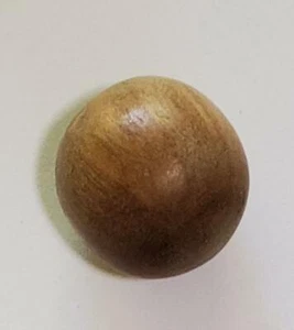 Olivewood Handcrafted Ball Shank Back ANTIQUE BUTTONS 24L - 5/8" - 16mm (B151) - Bild 1 von 5