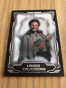 2016 Star Wars Masterwork Base Card #5: Lando Calrissian - Picture 1 of 1