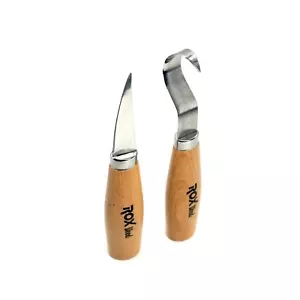 Löffel Schnitzerei Set für Anfänger von Rox Wood (2-teiliges Set) - Bild 1 von 4