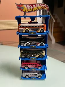 BUS-N-OUT! 5 MIXED HW REAL RIDER CONVENTION S'COOL BUS LOT W/no hw stand - Picture 1 of 1