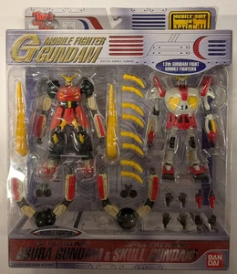 Bandai MS in ACTION!!/MIA Mobile Fighter G Ashura Gundam and Skull Gundam - Picture 1 of 3