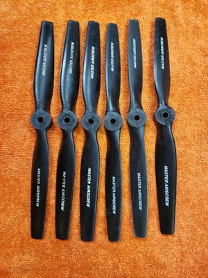 Master Airscrew Propeller - Lot Of Six Of 10 X 6 Inch RC Prop - 10x6 New Props - Image 1 of 4