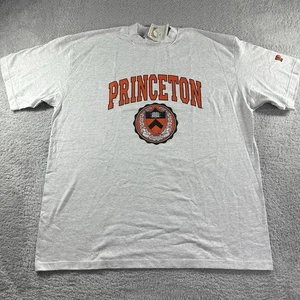 VINTAGE Princeton University Hemd Herren 2xl grau Neu mit Etikett Wappen Made in USA Ivy - Bild 1 von 10