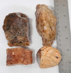 Morocco Agate lapidary 1 lb Nodule Multiple piece rough lot #3 - Picture 1 of 19