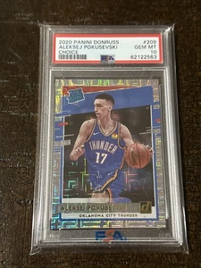 2020 Donruss Choice #209 Aleksej Pokusevki RC PSA 10 GEM OTTIME CONDIZIONI - Foto 1 di 2