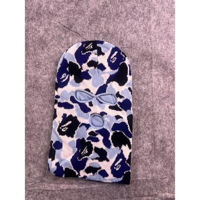 Máscara personalizada de pasamontañas Bape Shiesty camuflaje 3 agujeros Foto 1 de 2