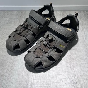 Teva Forebay Sandals Mens 10 SHOCPAD Brown 1001116 - Picture 1 of 8