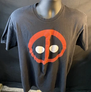 Deadpool T Shirt Men XL Graphic Print Logo Comic - Picture 1 of 5