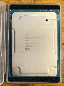 🔥🔥🔥 SRF8X INTEL XEON PROCESSOR GOLD 6240 2.60GHZ 24.75M 18 CORES 150W CPU - Afbeelding 1 van 2