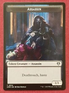 Magic The Gathering COMMANDER MASTERS CMM ASSASSIN ELDRAZI SCION token card MTG - Picture 1 of 2