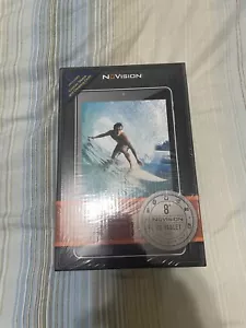 NuVision Tablet 8” Android 6.0 1 GB RAM 16 GB HD Geometric Sealed - Picture 1 of 2