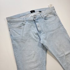 Theory Men's Denim Blue Jeans RAFFI JE Z_BLUE Light Wash Size 38x34 SLIM FIT