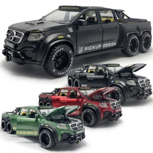 1/28 X-Class 6x6 Pickup Truck Model Car Diecast Toy Vehicle Boys Toys Kids Gifts - Picture 1 of 21