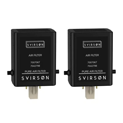 Cartucho de purificación de aire para sub-zero 7007067, 7042798- paquete de 2 Foto 1 de 4