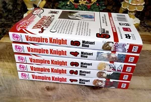 LOTTO di (5) serie manga VAMPIRE KNIGHT di Matsuri Hino / volumi 1-5 set come nuovi - Foto 1 di 2