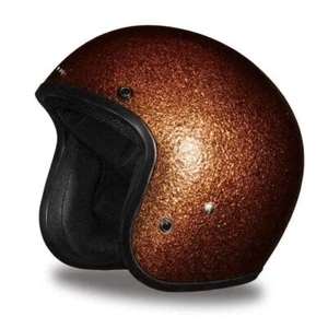 Casco de motocicleta Daytona Cruiser-Root Beer Metal Flake Dot DC7-RB - Imagen 1 de 6