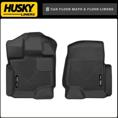 Husky Liners® X-act Contour® Floor Mats for 2015-2025 Ford F-150 SuperCrew Cab - Image 1 of 4