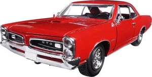 1966 Pontiac GTO Red Muscle Car Collection 1/25 Diecast Model Car by New Ray - Picture 1 of 4