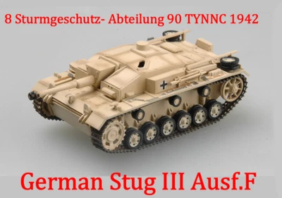 Easy Model 1/72 Germany Stug III Ausf.F/8 Sturmgeschutz-Abteilung 90 TYNNC 1942 - Image 1 of 4